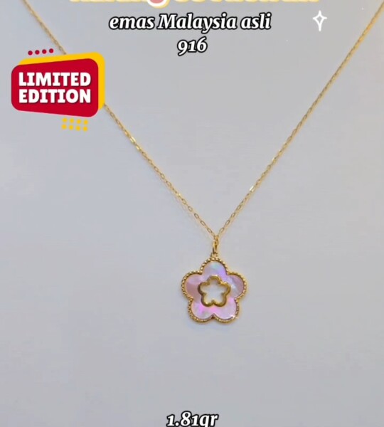 Kalung bunga sakura