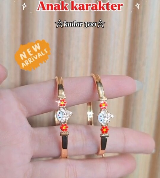 Bangle Cute Bloomy Bear 6k