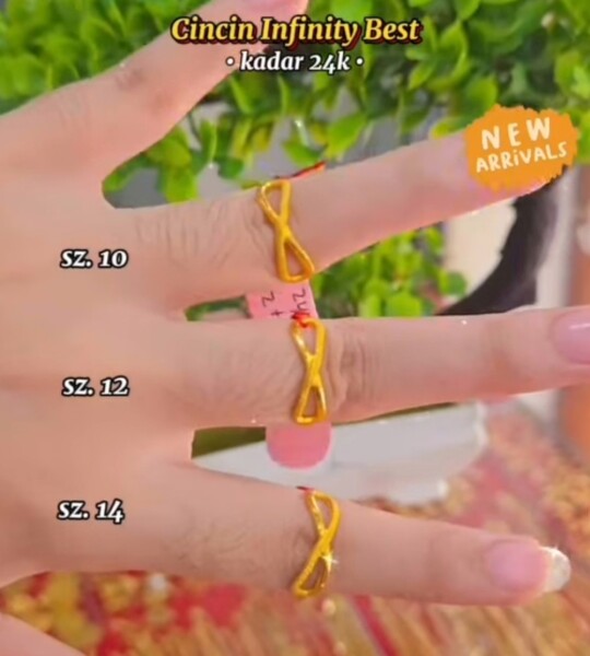 Cincin Infinity 24k