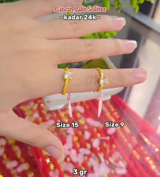 Cincin Lilit Soliter