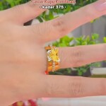 Cincin kupu-kupu kombinasi