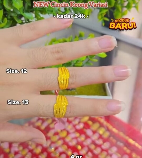Cincin Keong Variasi