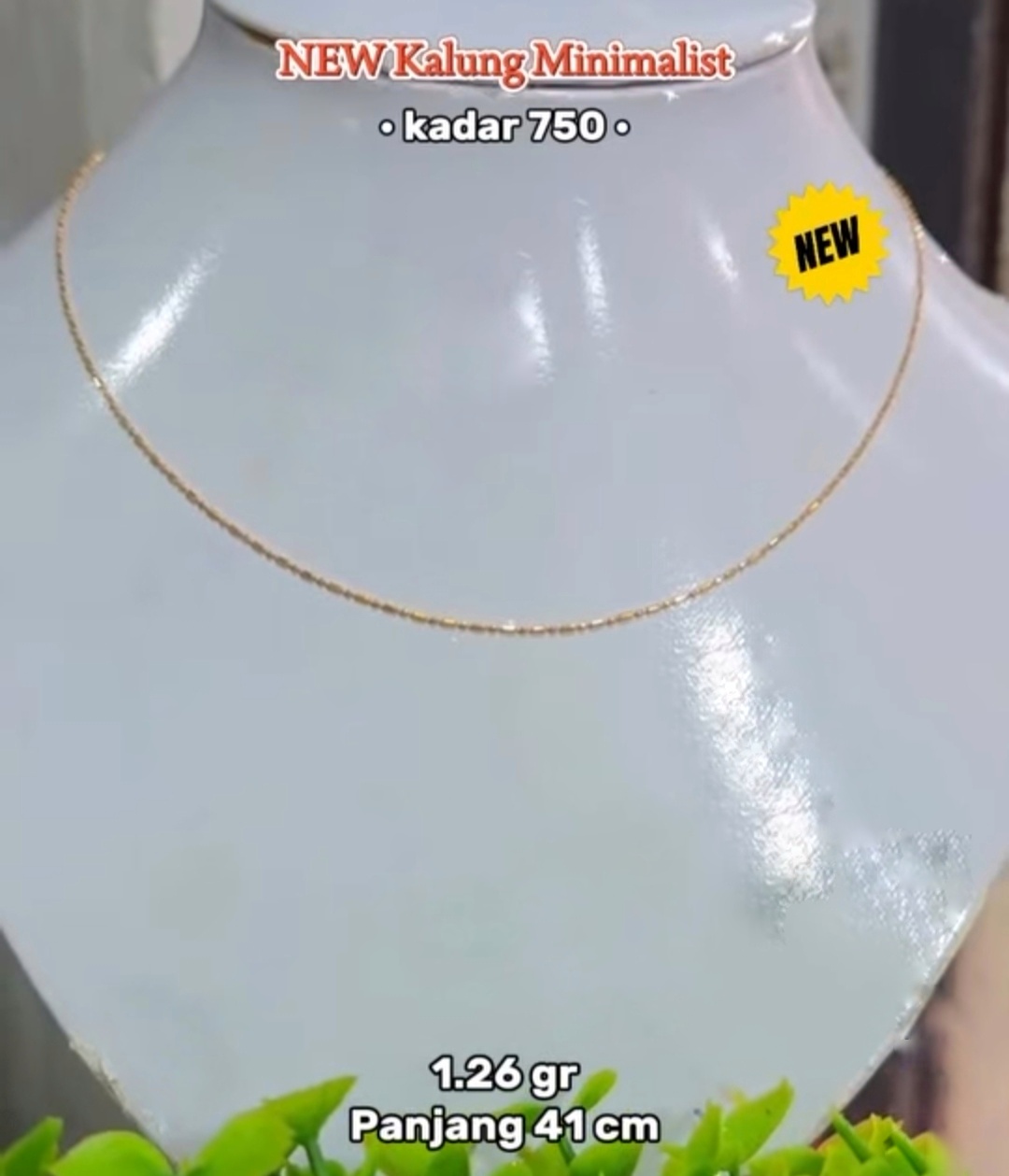Kalung Minimalis Simpel