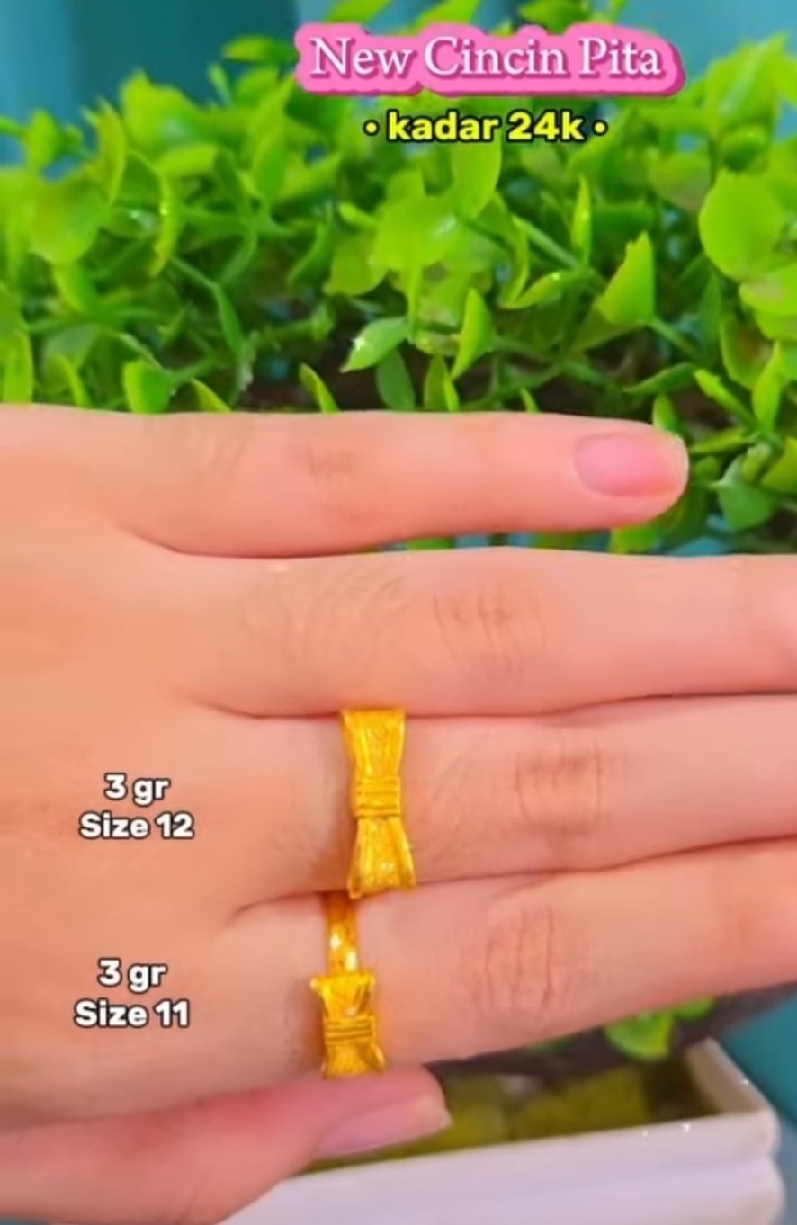 Cincin Pita 24k