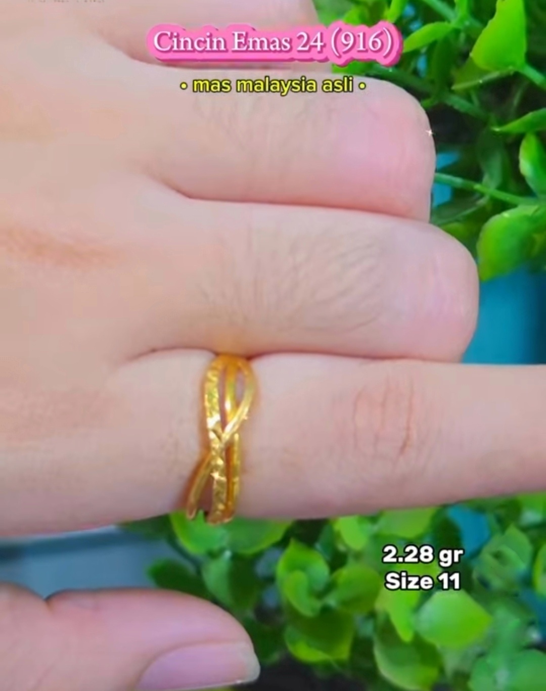 Cincin Emas 24k