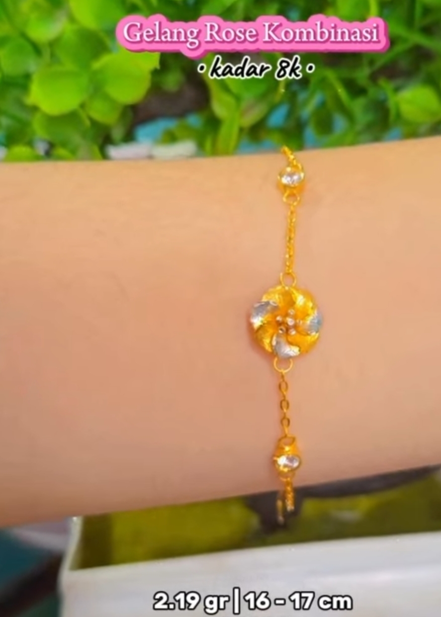 Gelang Rose Kombinasi 8k