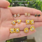 Giwang emas muda