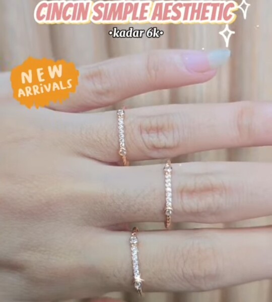 Cincin Simpel Aesthetic 6k