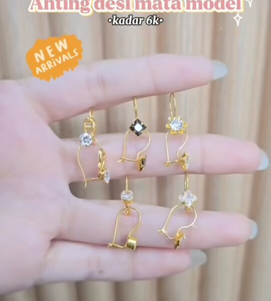 Anting Desi Mata 6k