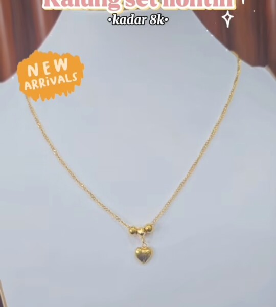 Gleam Of Love Necklace 8k
