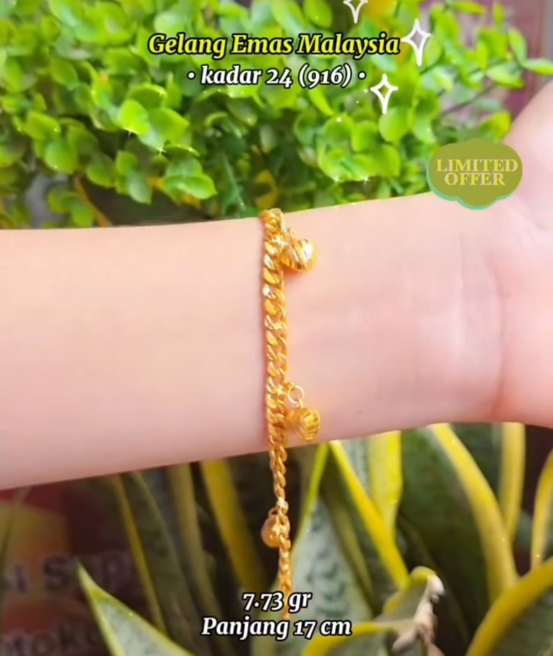 Heartline Melur Bracelet 916