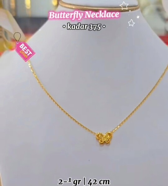 Butterfly Necklace 375