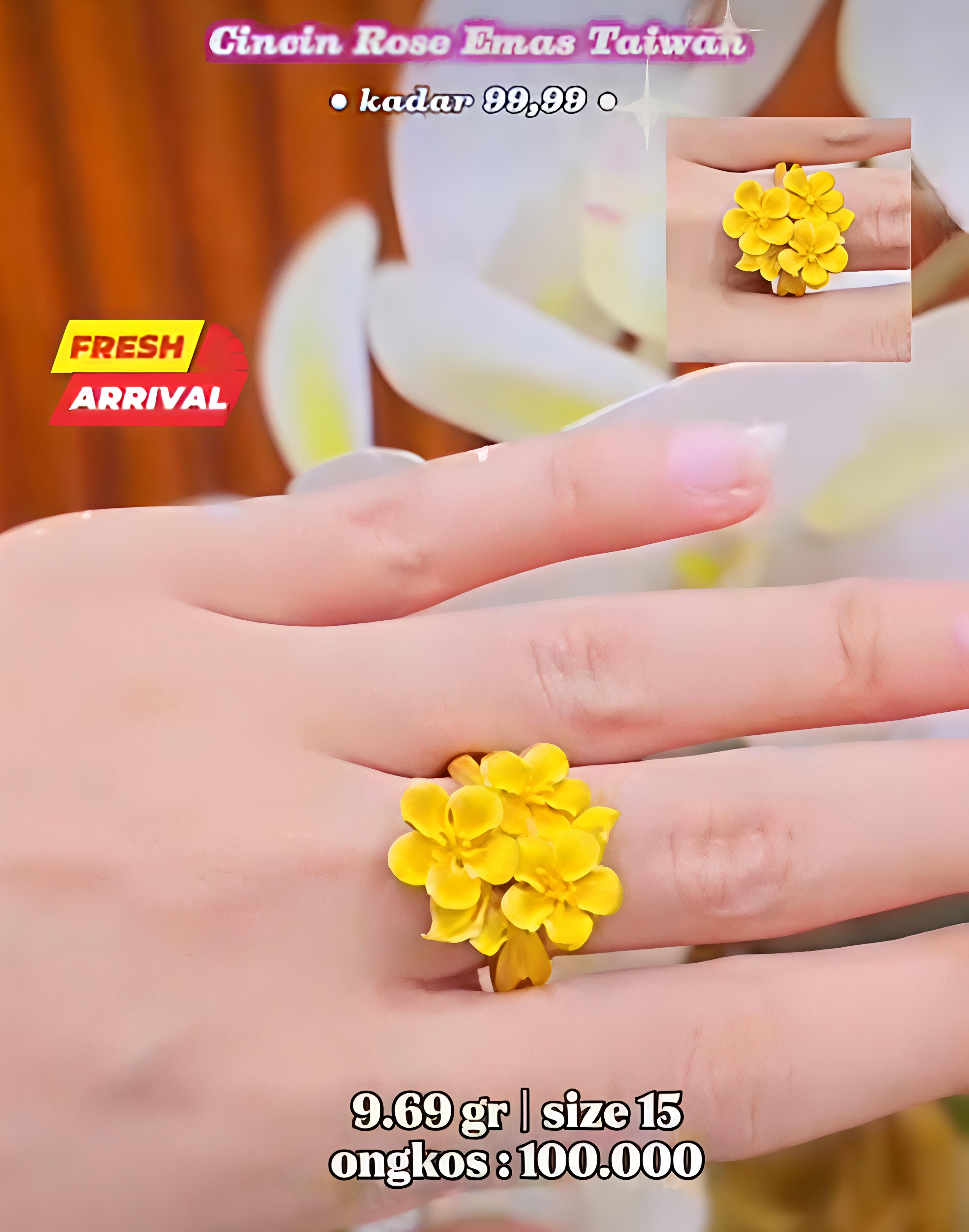 Aurora Flower Ring 99